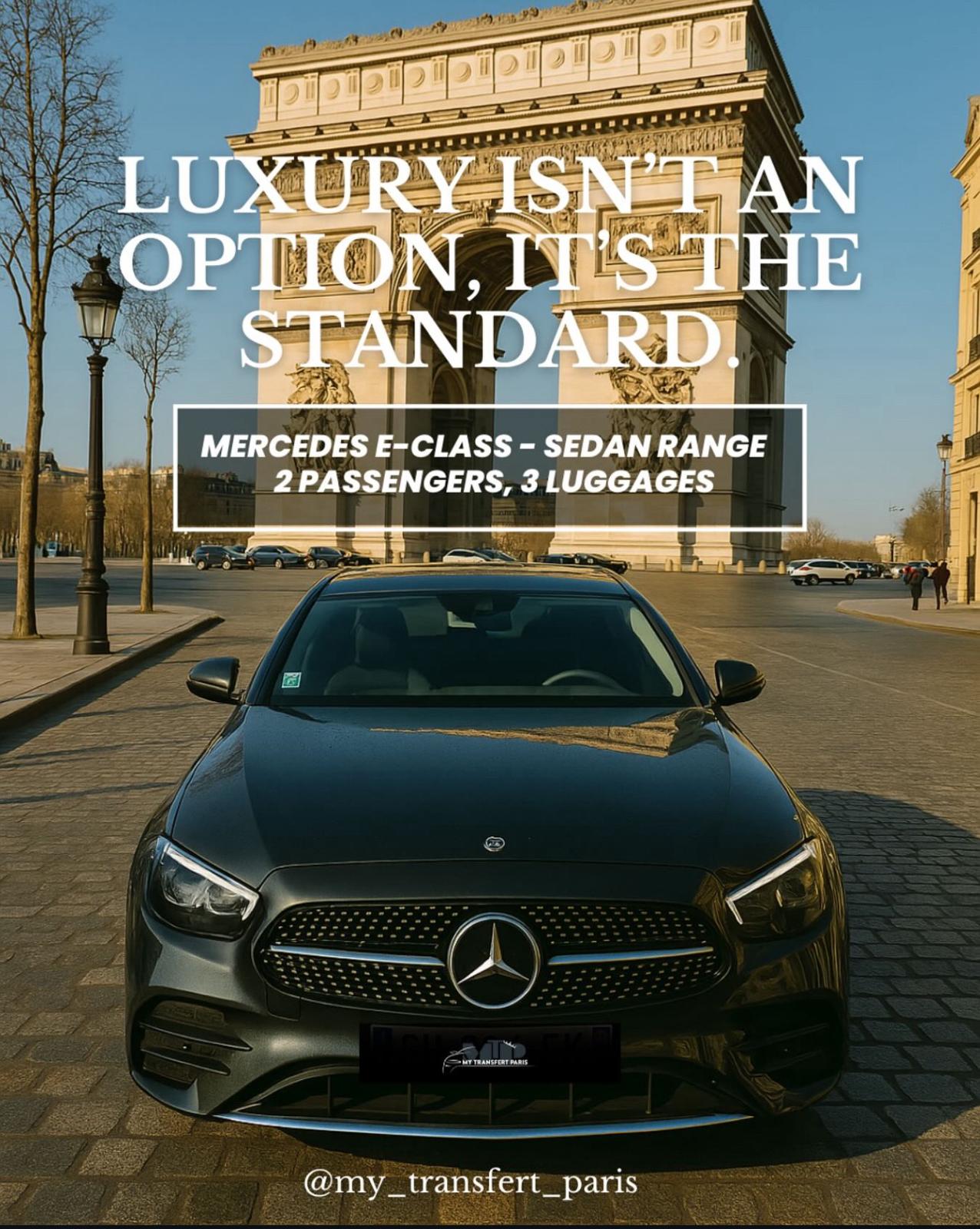 Premium vehicle for a private experience